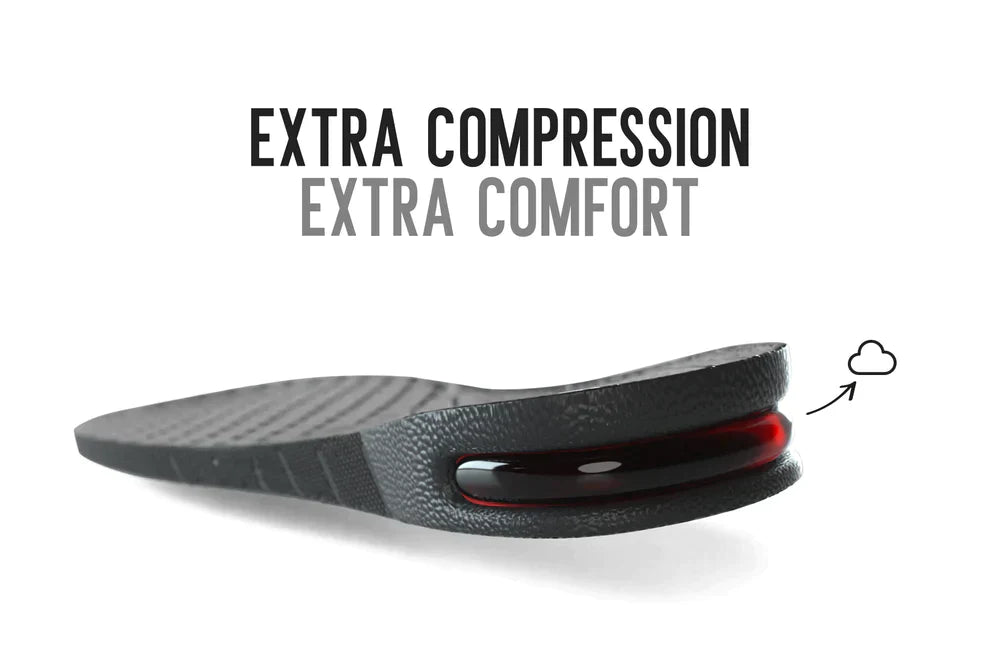 Beckett Sole Booster in extra comfort design, showing a close-up of the cushioned insole for added foot support.